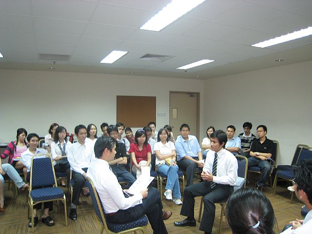 Workshop on Career Embarkation NUS Mar 2008
